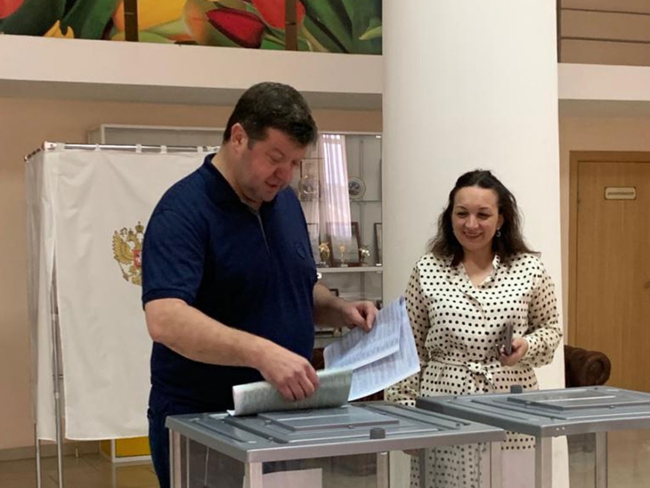 Председатель Думы края Геннадий Ягубов принял участие в предварительном голосовании