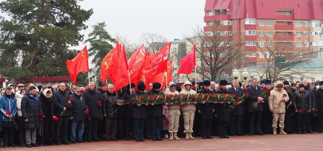 В Ставрополе почтили память освободителей города от фашистов